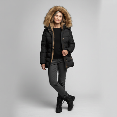 Helen | Faux-Fur Lined Winter Coat