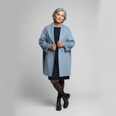 Genevieve | Wool Blend Elegance Coat